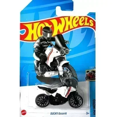 Original Hot Wheels Motorcycle Toys for Boy HW MOTO Motorbike 1/64 Diecast Car BMW DUCATI DesertX Honda Collection Children Gift