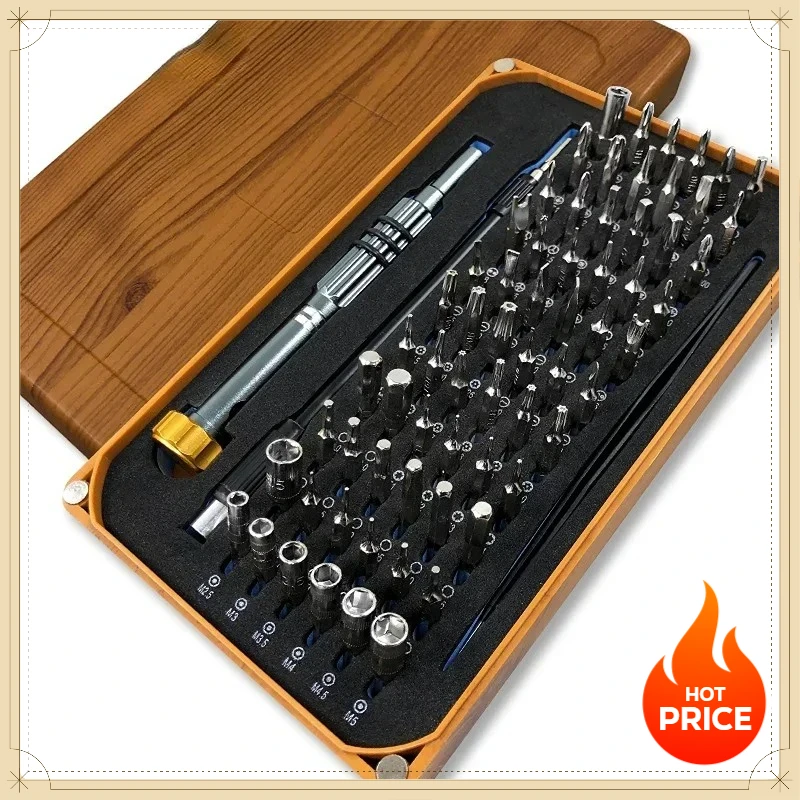 69 In 1 Precision Magnetic Screwdriver Set Multifunctional Repair Tools for Phone Watch Computer