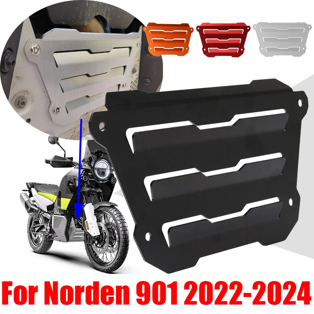 

Motorcycle Engine Cover Protector Crap Flap Radiator Guard Protection For Husqvarna Norden 901 Norden901 2022 - 2024 Accessories