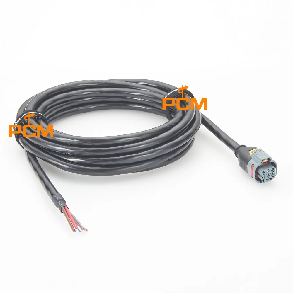 Tyco AMP 1745078-1 Automobilkabel mit offener Kabelspitze, Hochstrom-CAN-Bus-Kommunikationskabel für Schleppketten, kompatibel mit IFM E12834 – Detail 2