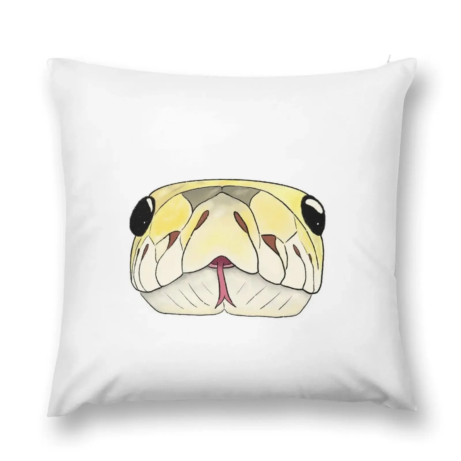 Jellybean the SD Reticulated Python Throw Pillow Luxury Cushion Cover Pillow Cases bed pillows pillow