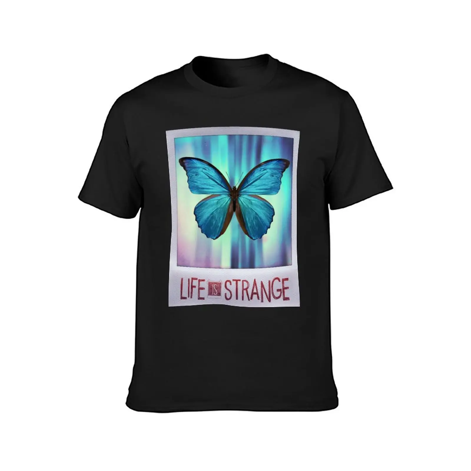 Life is Strange Butterfly Photo T-Shirt graphic t shirts quick drying custom t shirt custom shirt mens champion t shirts