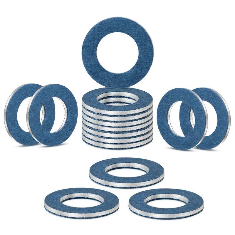 

50PCS Blue Color Oil Drain Plug Gaskets 12MM For Toyota 4Runner Avalon Corolla FJ Cruiser For Scion iM iQ For Lexus 90430-12031