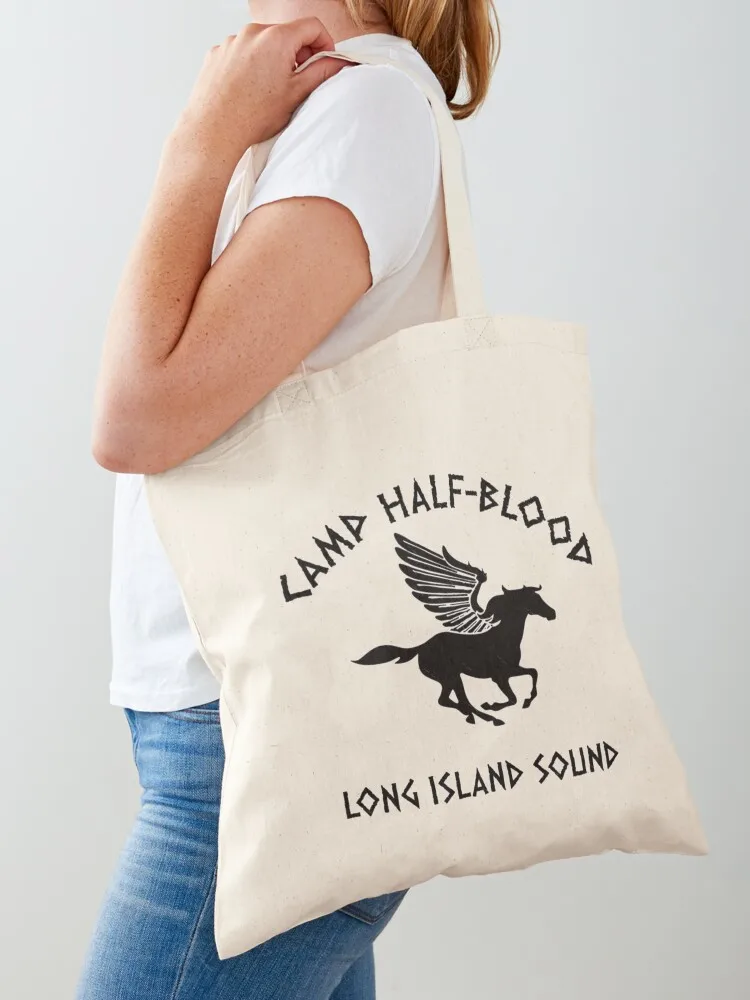 

Camp Half Blood Long Island Sound Tote Bag shopping trolley bag Handbags women Candy bags bags for women