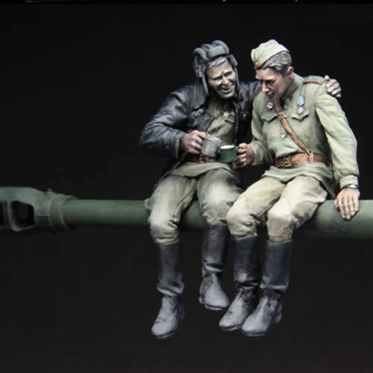 Kit de figurines en résine non peintes, soldat de l'armée rouge soviétique (avec ACIA), GK non assemblé et non peint, 923R, 1/35