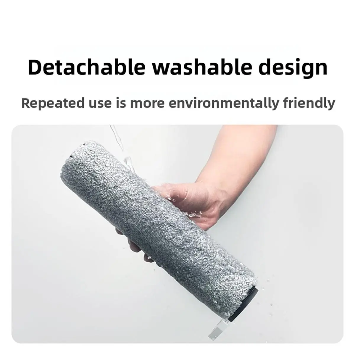 

*Отлично подходит для Xiaomi Mijia, беспроводная скрубберная роликовая щетка W20 2C/4C/2Lite, пылесос для влажной и сухой уборки, роликовая щетка