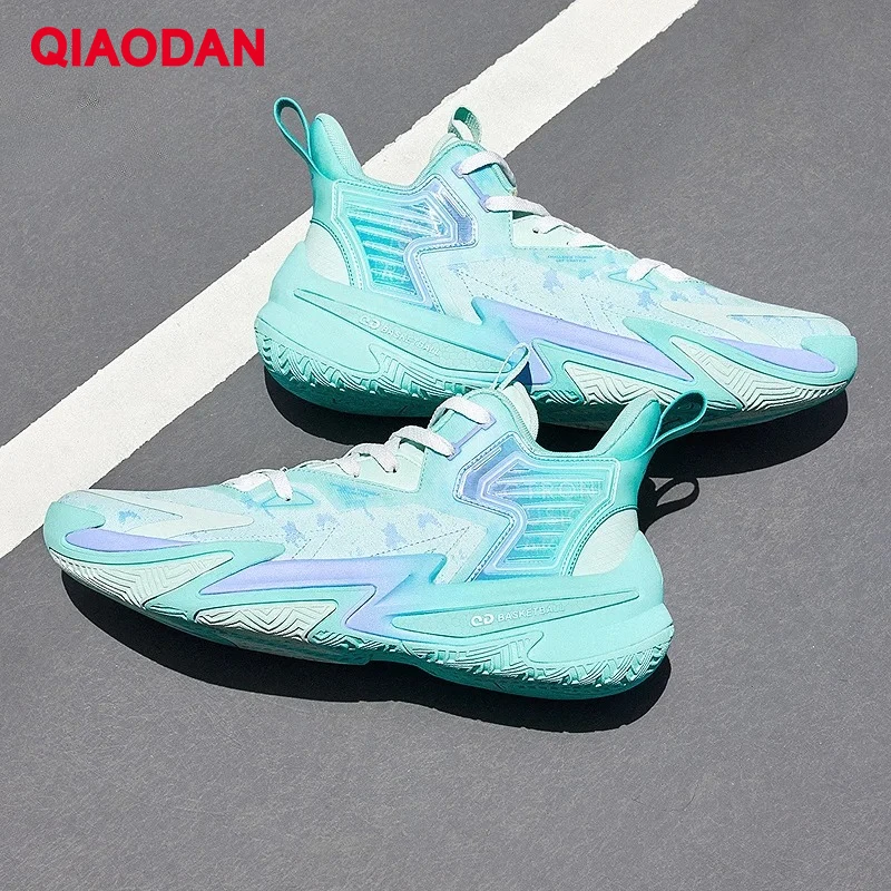 

QIAODAN Poying Professional Basketball Shoes Men's 2025 Winter New Low-top Rebound Mesh Trend Sports Shoes XM15240104F