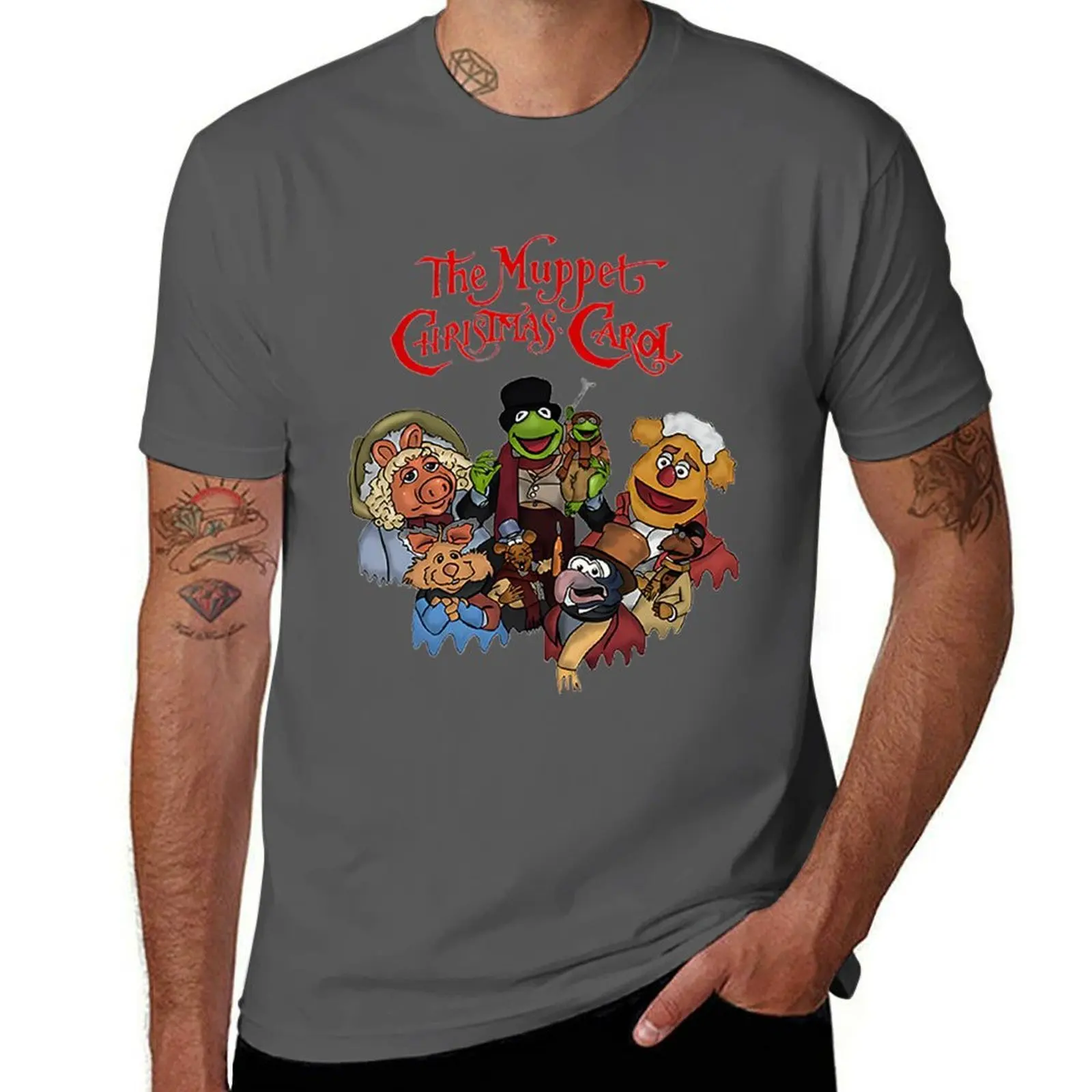 

The muppet Christmas carol T-Shirt t shirts cotton 100% man t shirts graphic T-Shirt