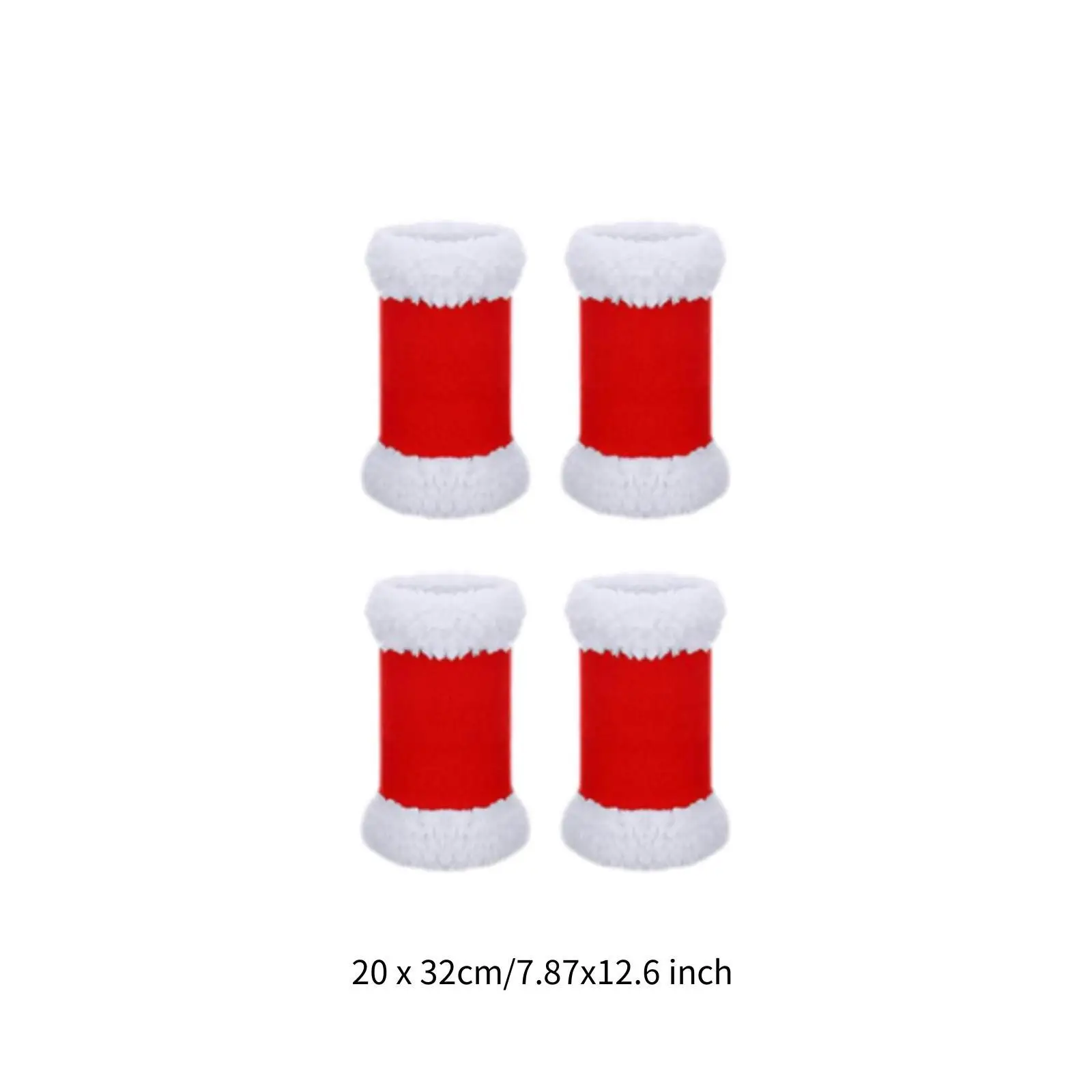 Christmas Horse Leg Wraps Soft Velvet Warm Winter Boots for Horse Leg Protection Equestrian Gear for Riding Training Care