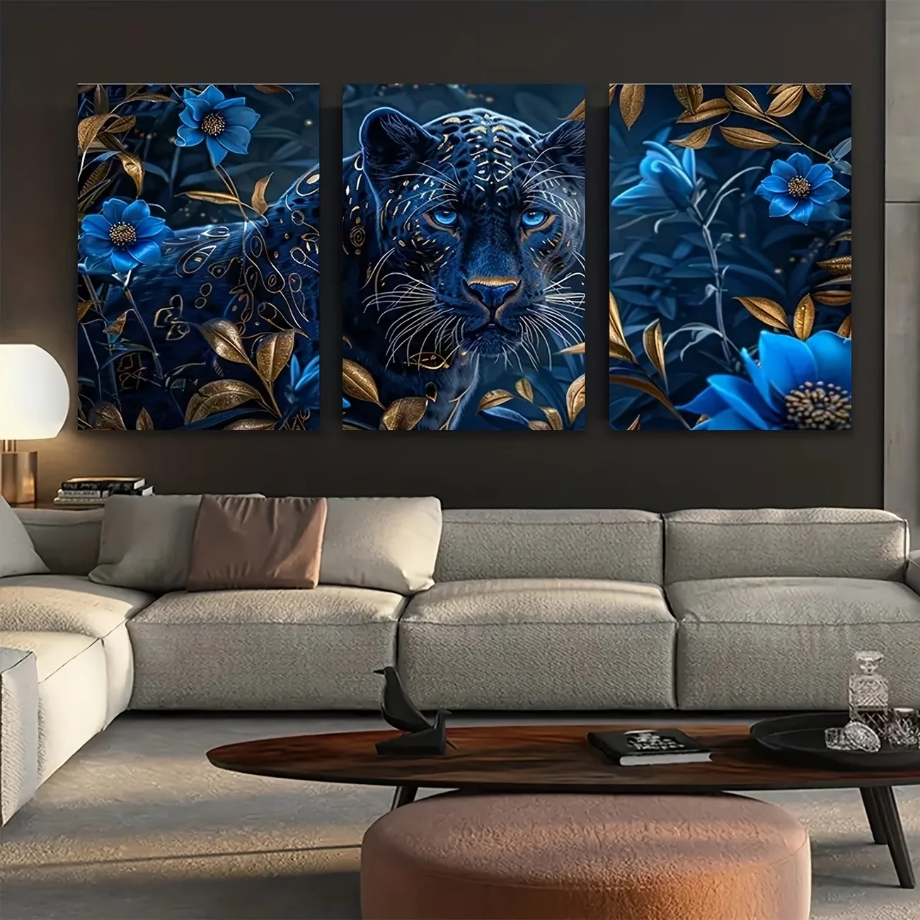 

DIY Diamond Painting Art New 2026 Jungle Flowers Leopard Art 5D Cross Stitch Full Square Round Mosaic Embroidery Home Decor