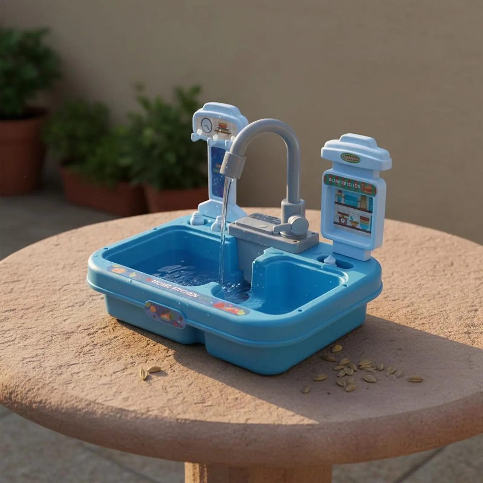 Automatic Parrot Bath Easy to Clean Automatic Bird Bath Bird Bathing Box Sturdy Plastic Parakeet Shower Box Fun Design view 4