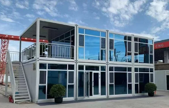 Factory Direct Sale Prefabricated Office Building Easy Assemble Modern Micro House Modular Container Prefabricated House