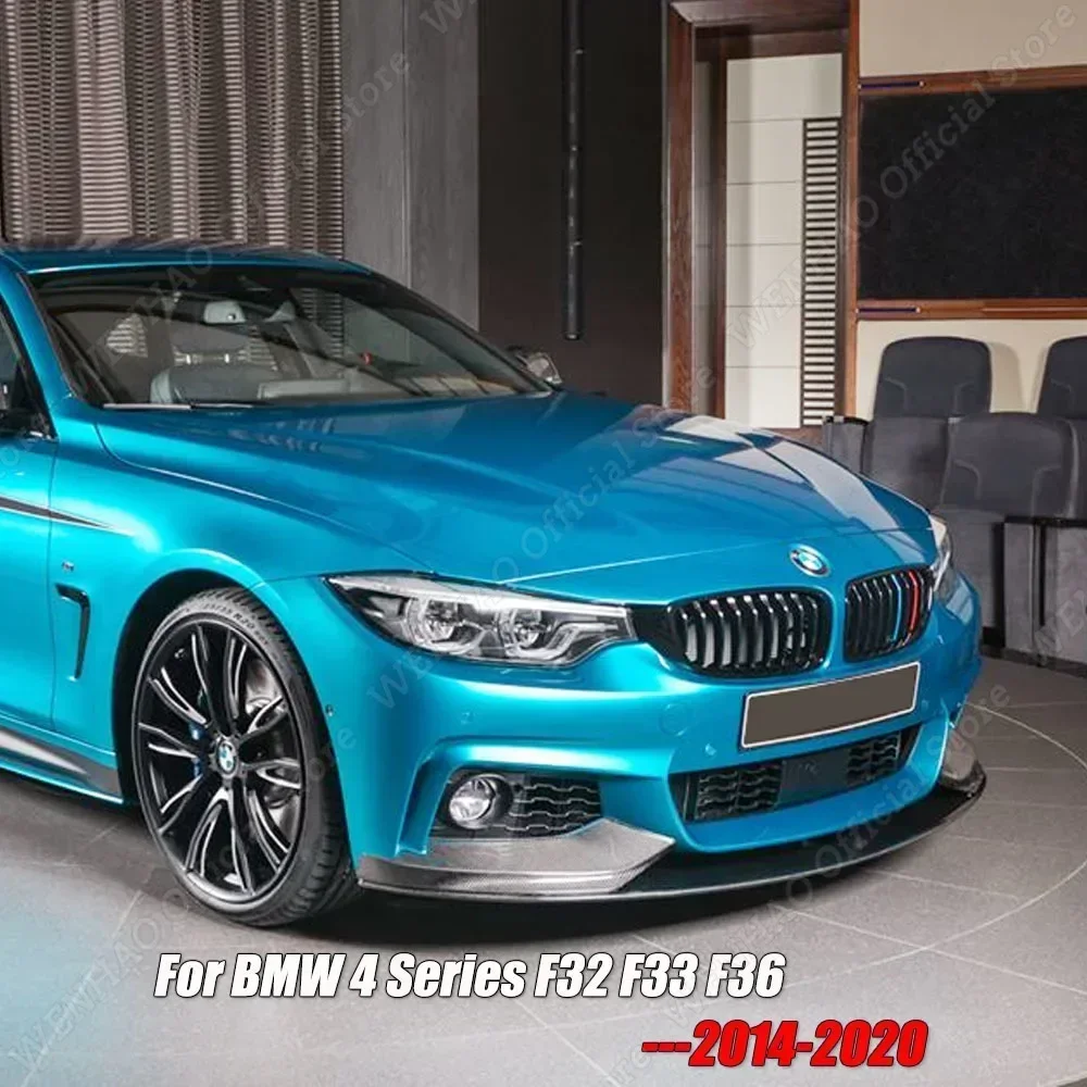 

MP Style Front Bumper Lip Spoiler Splitter Diffuser Guard Retrofit Body Kit For BMW F32 F33 F36 420i 430i 420d M440i 2014-2020