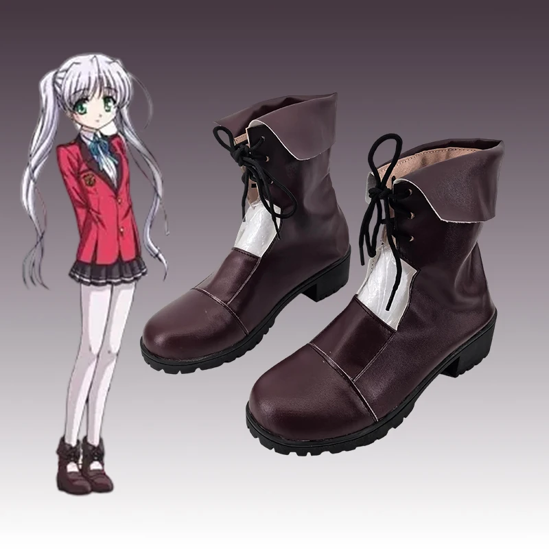 

Игра FORTUNE ARTERIAL Touki Shiro, обувь для косплея на заказ, ботинки, реквизит для костюма на Хэллоуин