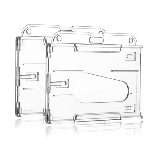 Imagen 2 del producto Etiqueta de identificación, funda transparente para permiso de trabajo, funda para tarjeta de trabajo comercial, funda para tarjeta de trabajo, soporte para tarjetas de crédito