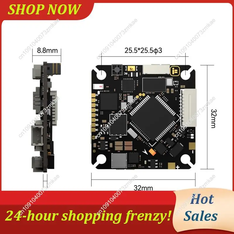 Täglicher Verkauf Borg 2 RX AIO für RC FPV Freestyle Drone F722 Flight Control, BL32 32Bit ESC 2-4S Lipo-Akku und integrierter ELRS-Empfang