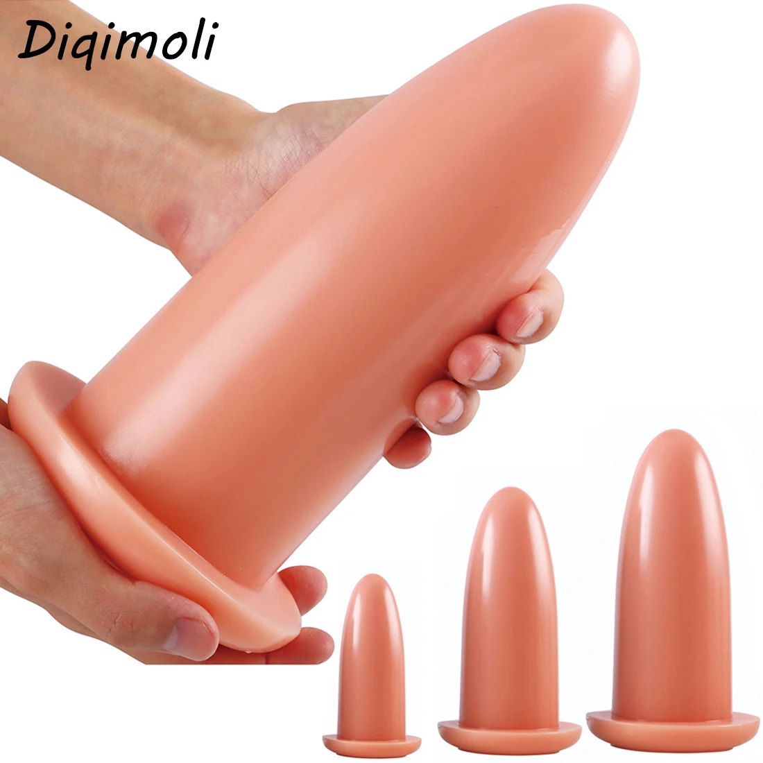 Huge Anal Plug Dildos Stimulate Anus Vagina Big Butt Plug Dick Soft Penis Anal Dilator Masturbator Sex Toys for Women and Men