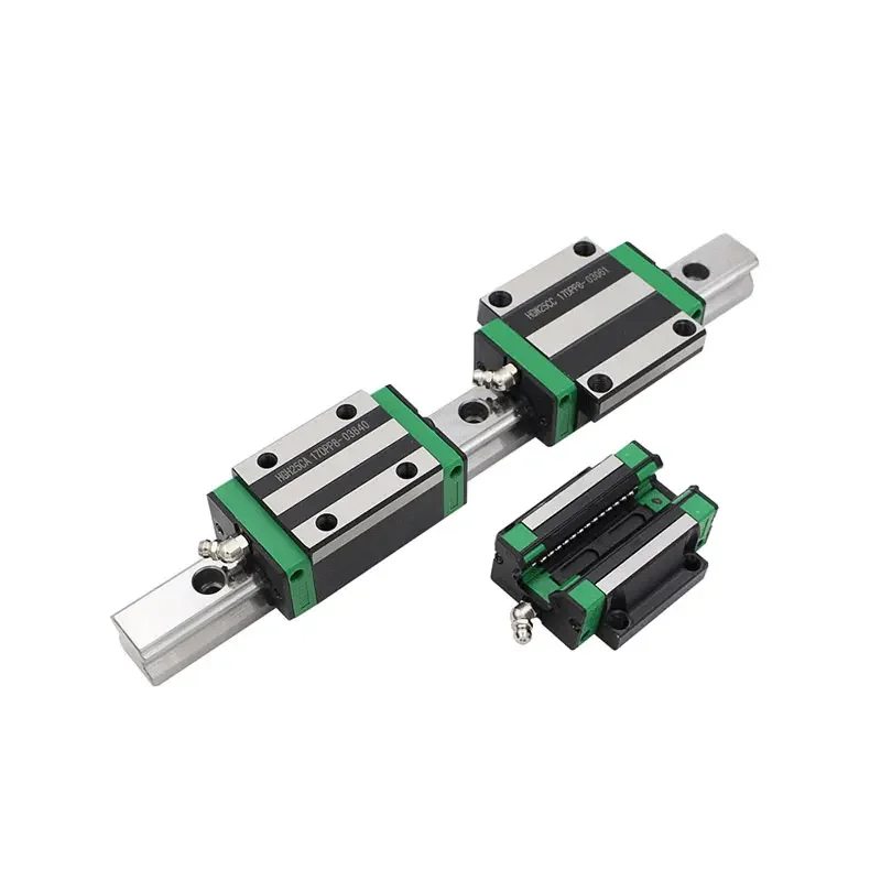 2PCS HGR15 HGR20 15mm 20MM Square Linear Guide Rail Kit With HGH20CA HGW20CC HGH15CA HGW15CC Carriages Block For CNC Router