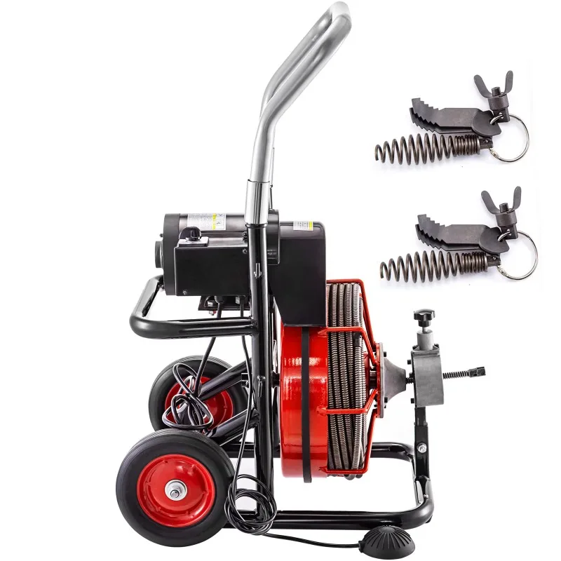 آلة تنظيف تصريف الأنابيب 100 قدم / 30 م آلة التنظيف #5