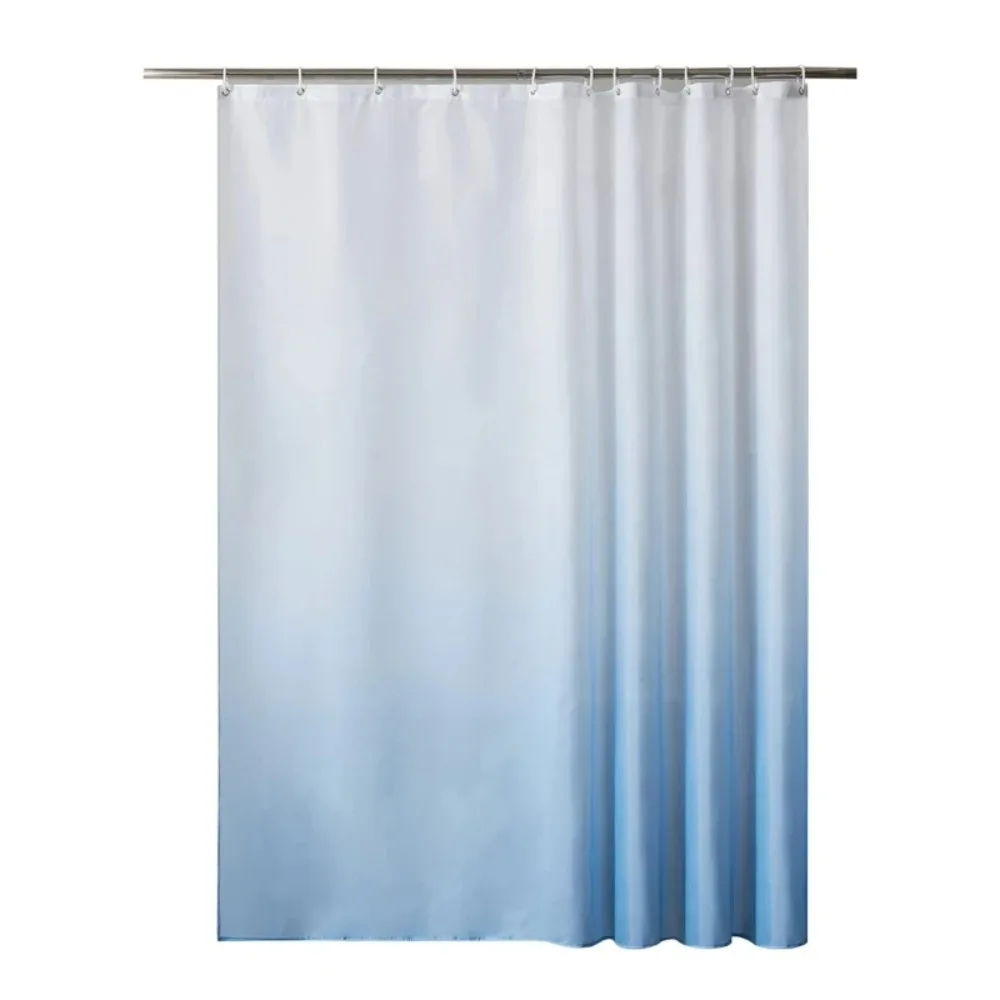 Bathroom Curtain, Shower Curtain Multiple Gradient Color Waterproof and Machine Washable