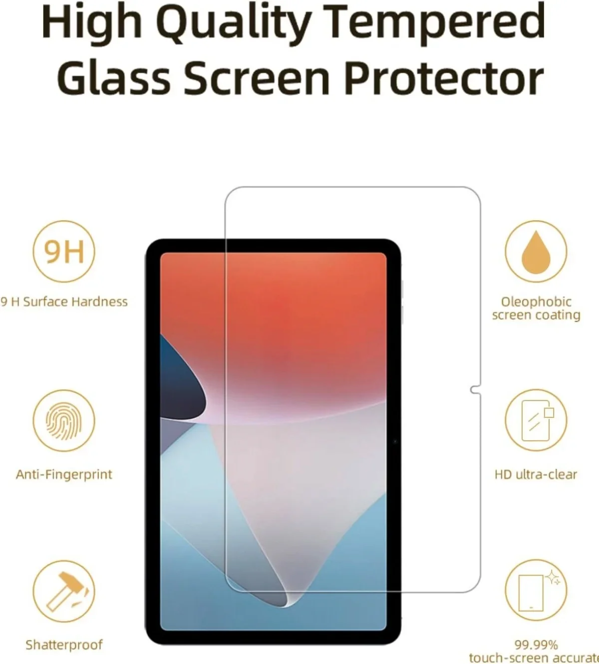 2-częściowy ochraniacz ze szkła hartowanego do OPPO Pad 2 Ochraniacz ekranu 11,61 cala HD Clear Anti-Scratch 0,33 mm Folia szklana do OPPO Pad 11 cali