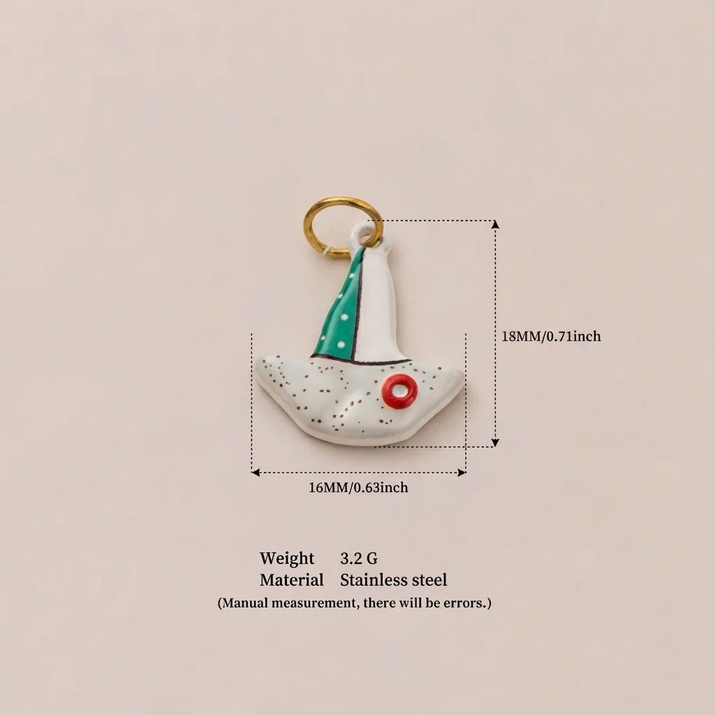Niedliche, frische, beliebte Dopamin-Farben Liebeskamera Wassermelonen-DIY-Anhänger Charms für Schmuckherstellung – Detail 3