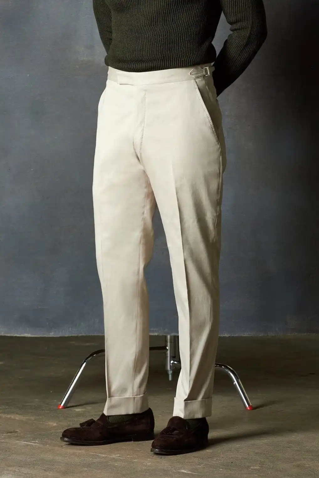 2024 Fashion Beige Spring And Summer Linen Elegant Men Suit Pants Smart Casual Long Trousers High Quality Custom Costume Homme