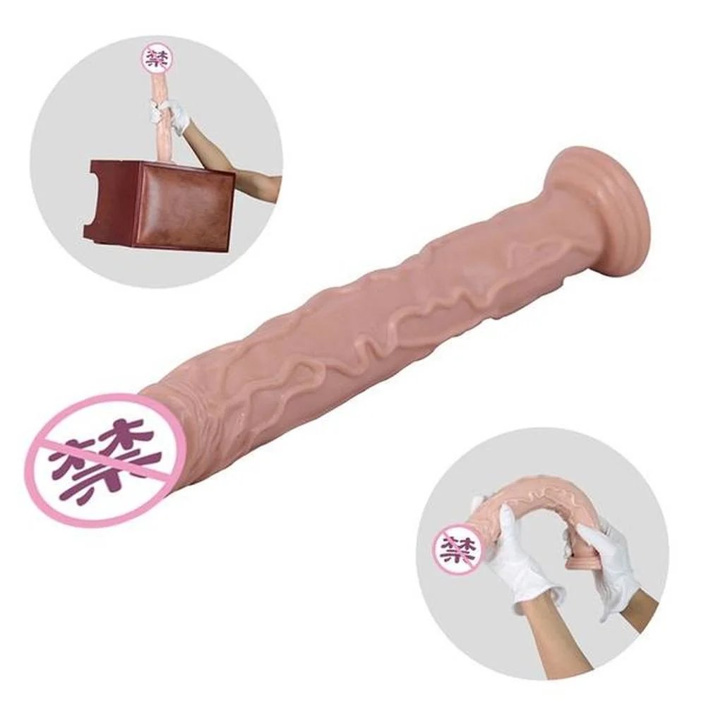 35 CM Super Long Realistic Dildo for Female Male Anal Gay Vagina Masturbation with Sucker Adult Toys 18+ Big Dildo