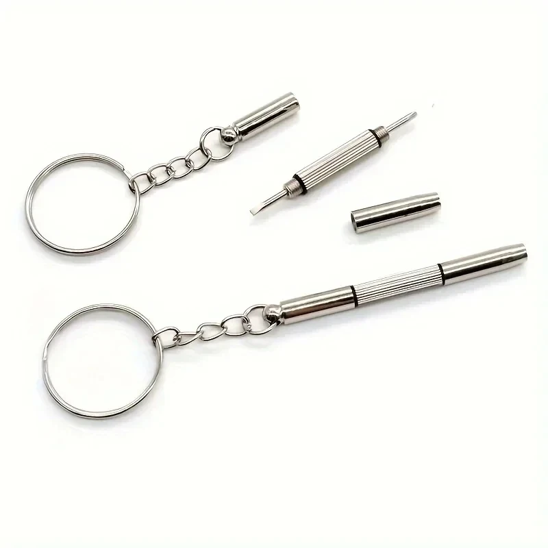 1/6/12pcs Mini Hand Glasses Screwdrivers 3-in-1 Spectacle Repair Kits Multifunction Sunglass Watch Glasses Screwdriver Set with