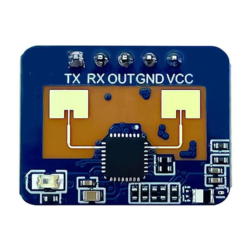 HLK-LD2410 baru modul Radar Sensor Status kehadiran manusia 24GHz sensitivitas tinggi Mini 5V modul elektronik konsumen