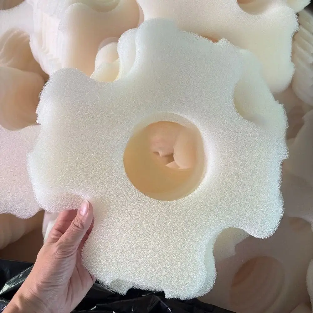4/8/12/20pcs White Foam Filter Sponge Replacement Part Pool Cleaner Sponge for WINNY HJ1102P Cordless Robotic Cleaner