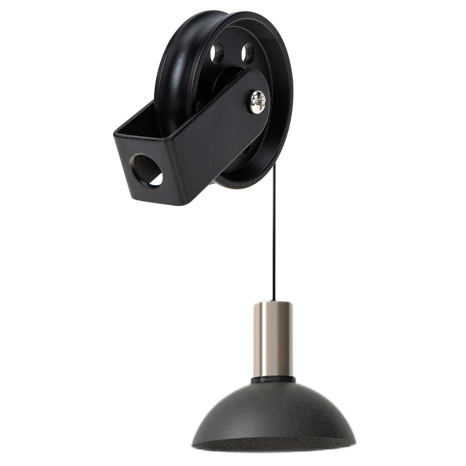 

Black 50Mm Vintage Wheel For Diy Pendant Lamp Lighting Fixtures Wall Ceiling Mount Decorative Chandelier Rustic Well Wheel Cable