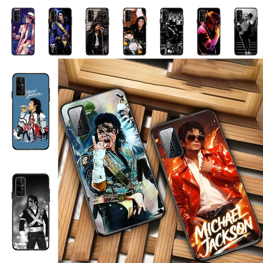 King Of Pop-Michael J-Jackson Phone Case For Huawei Honor 10 Lite 9 20 7A 9X 30 50 60 70 Pro Plus Soft Silicone Cover