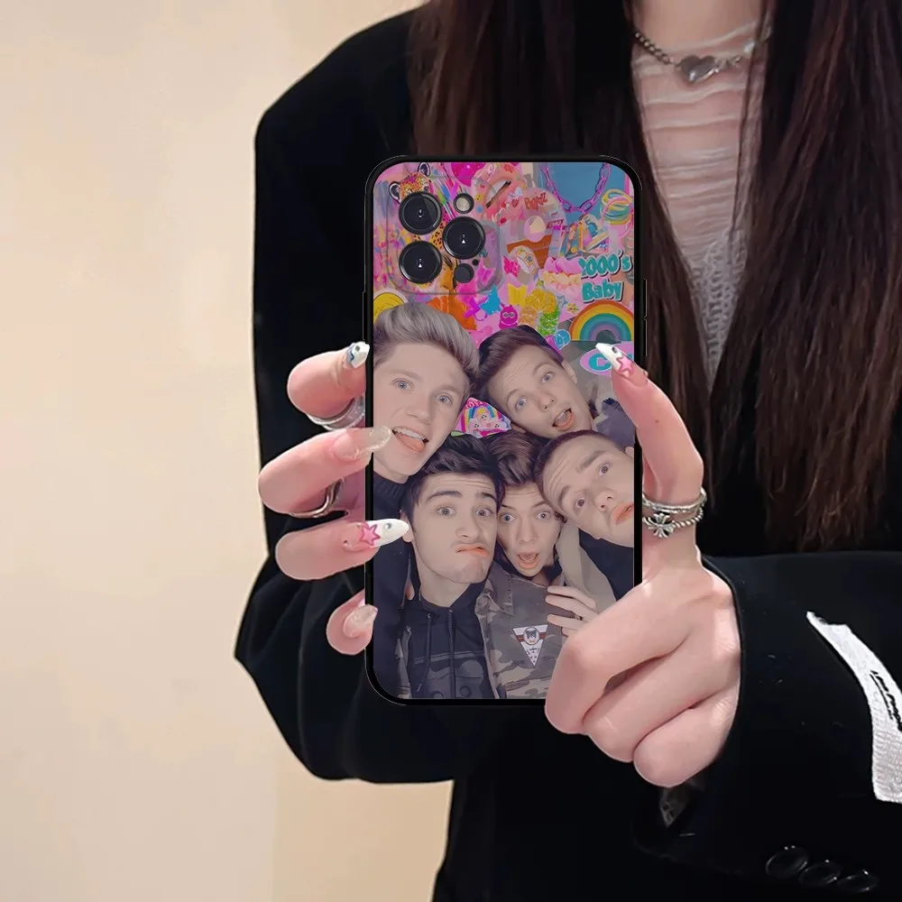 O-one D-Directions Phone Case Silicone Soft for iphone 15 14 13 12 11 Pro Mini XS MAX 8 7 6 Plus X XS XR Cover