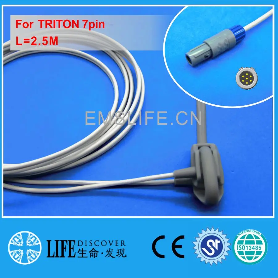 

Reusable Neonate wrap spo2 sensor for TRITON 7pin patient monitor