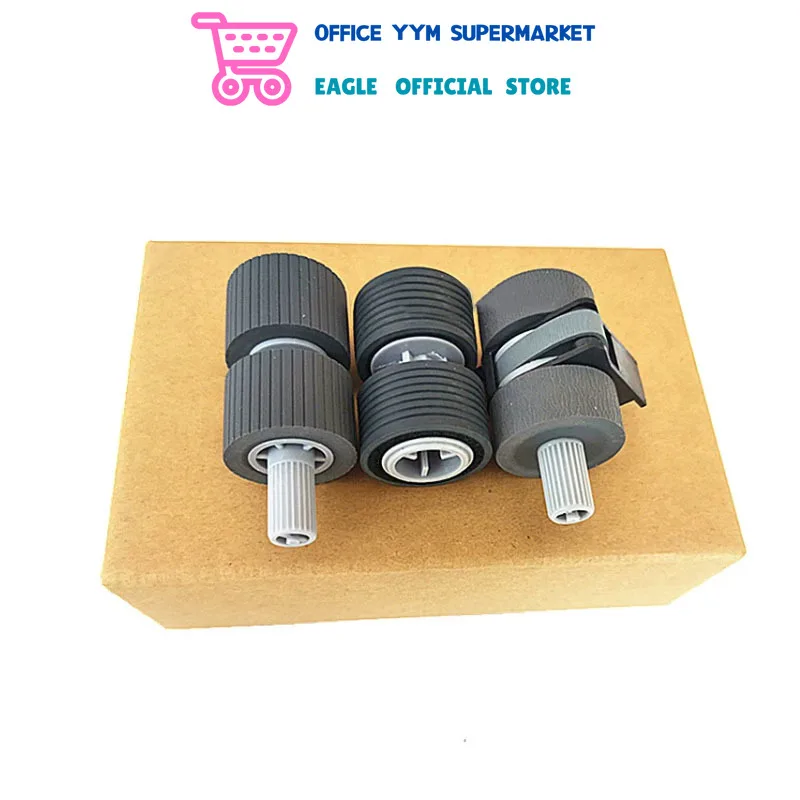 

1SETS PA03338-K011 PA03576-K010 Pick Roller Brake Roller for Fujitsu fi-6670 fi-6770 fi-6750 fi-6750s fi-5750C fi-5650C fi-5650