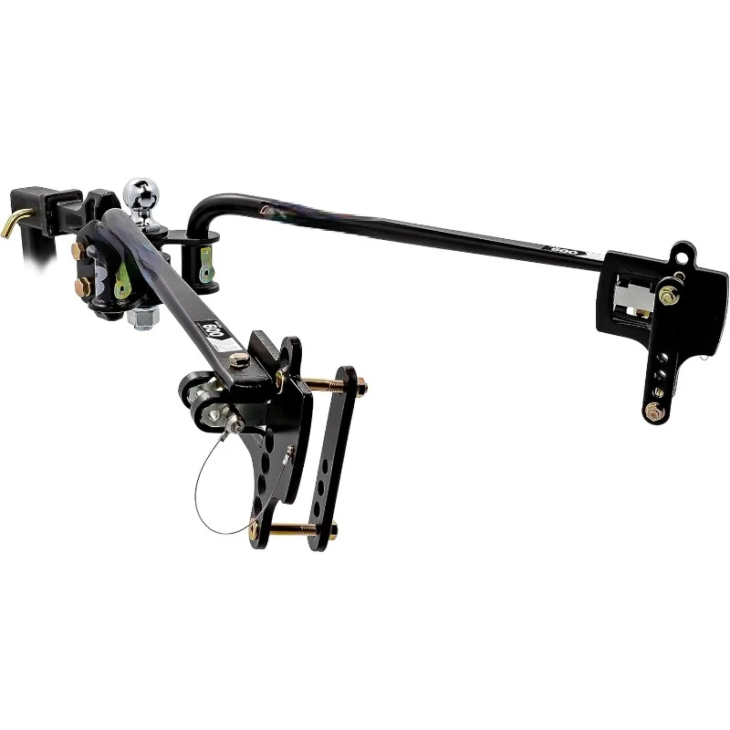 Eaz-Lift ReCurve R3 600lb Weight Distribution Hitch | Features 800lb Max Tongue Weight Rating, 2-inch Ball has a 8,000lb