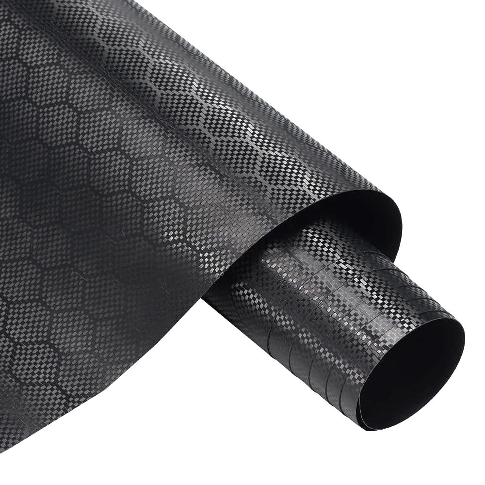 Neway 1,52*18 м ПЭТ ПВХ новая структура сотовая пленка из углеродного волокна для украшения интерьера автомобиля