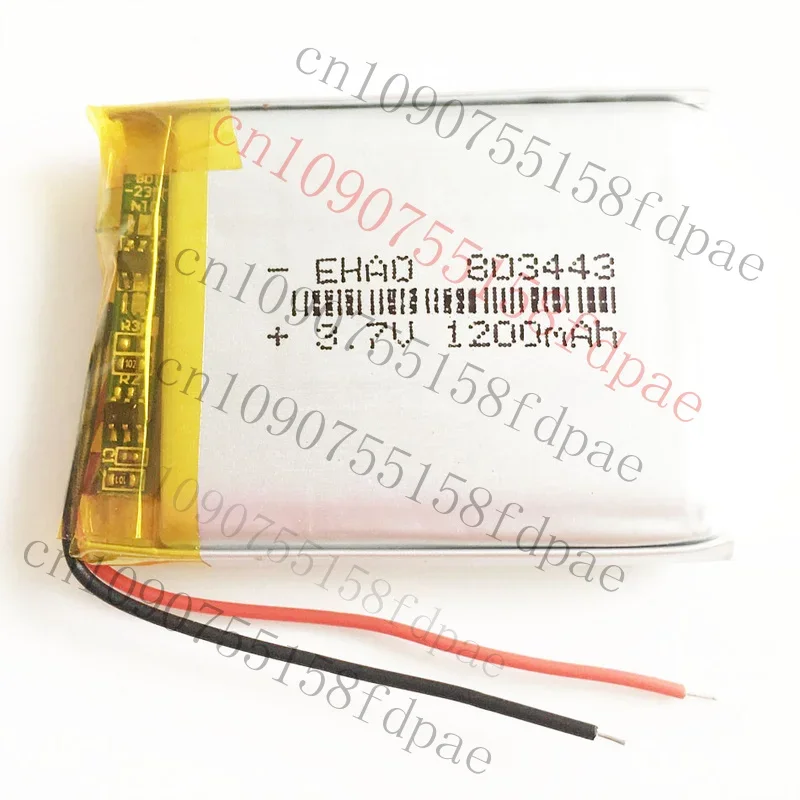 

OK 3,7 В 1200 мАч Lipo перезаряжаемая литий-ионная батарея для мобильного телефона с GPS 803443