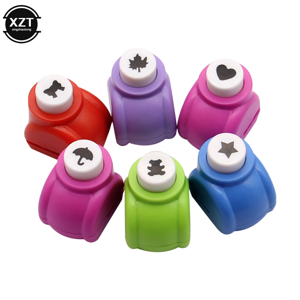 Cute Mini Scrapbook Punches Handmade Cutter Card Craft Calico Printing DIY Flower Paper Craft Punch Hole Puncher Shape