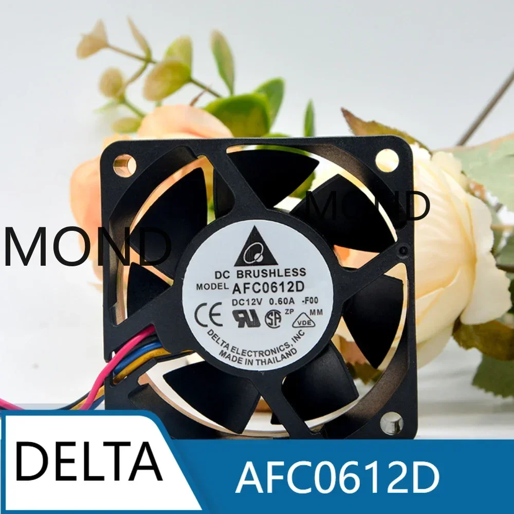 

AFC0612D Delta 6025 0.60A 12V 6CM High Airflow Double Ball Cooling Fan New
