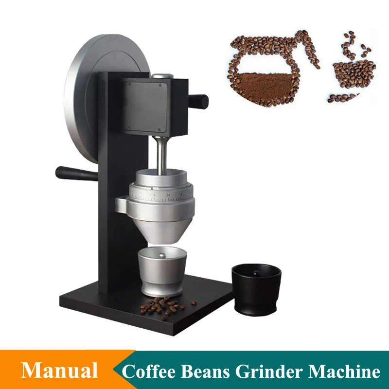 

Italian 83mm Burrs Coffee Beans Grinder Machine Aluminum Body Manual Coffee Grinder Machine Hands Coffee Bean Mill Grinder