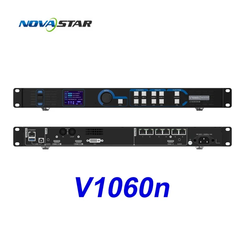 Processore video LED con controller all-in-one Novastar V1060n, processore display LED, controller video LED