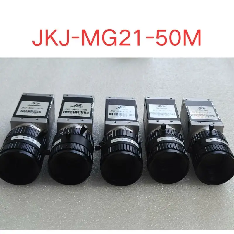 teste de câmera industrial JKJ-MG21-50M usado OK envio rápido