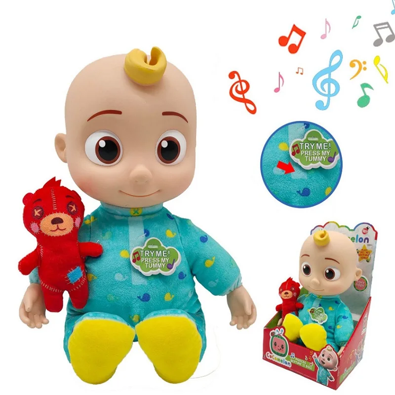 Cocomelom Music JoJo Doll Plush Doll Sing Music Box with Seven Kinds of  Children's Toys Child Companion Doll stuffed animals