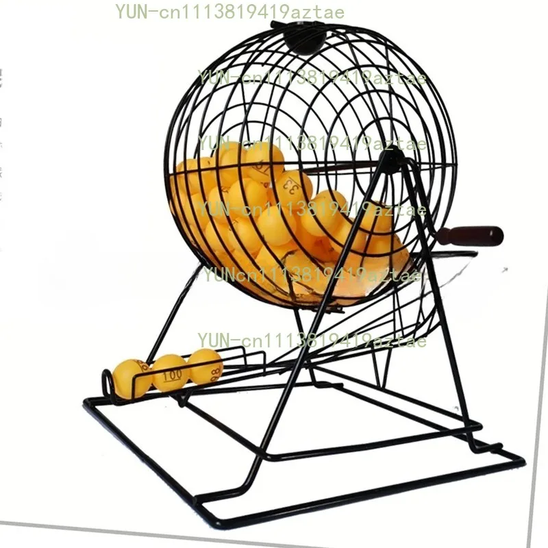 Manual Lucky Drawing Rotating Unit, Jig For Random Number Generating And Game Activity Auxiliary Operation