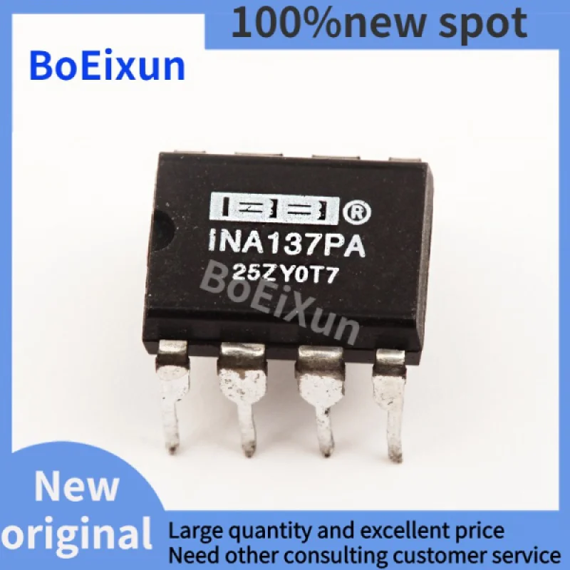 1PCS  100%new INA137PA INA137 137PA DIP8 Integrated circuit
