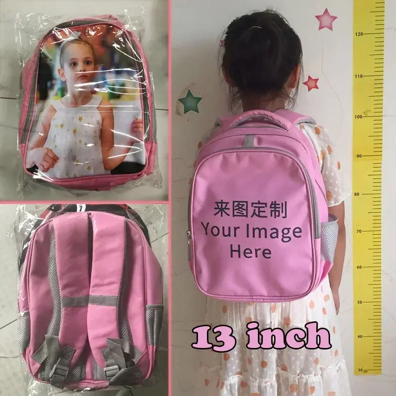 Sac à Dos Personnalisable avec Logo pour Femme et Enfant, Cartable de Voyage pour Adolescente
