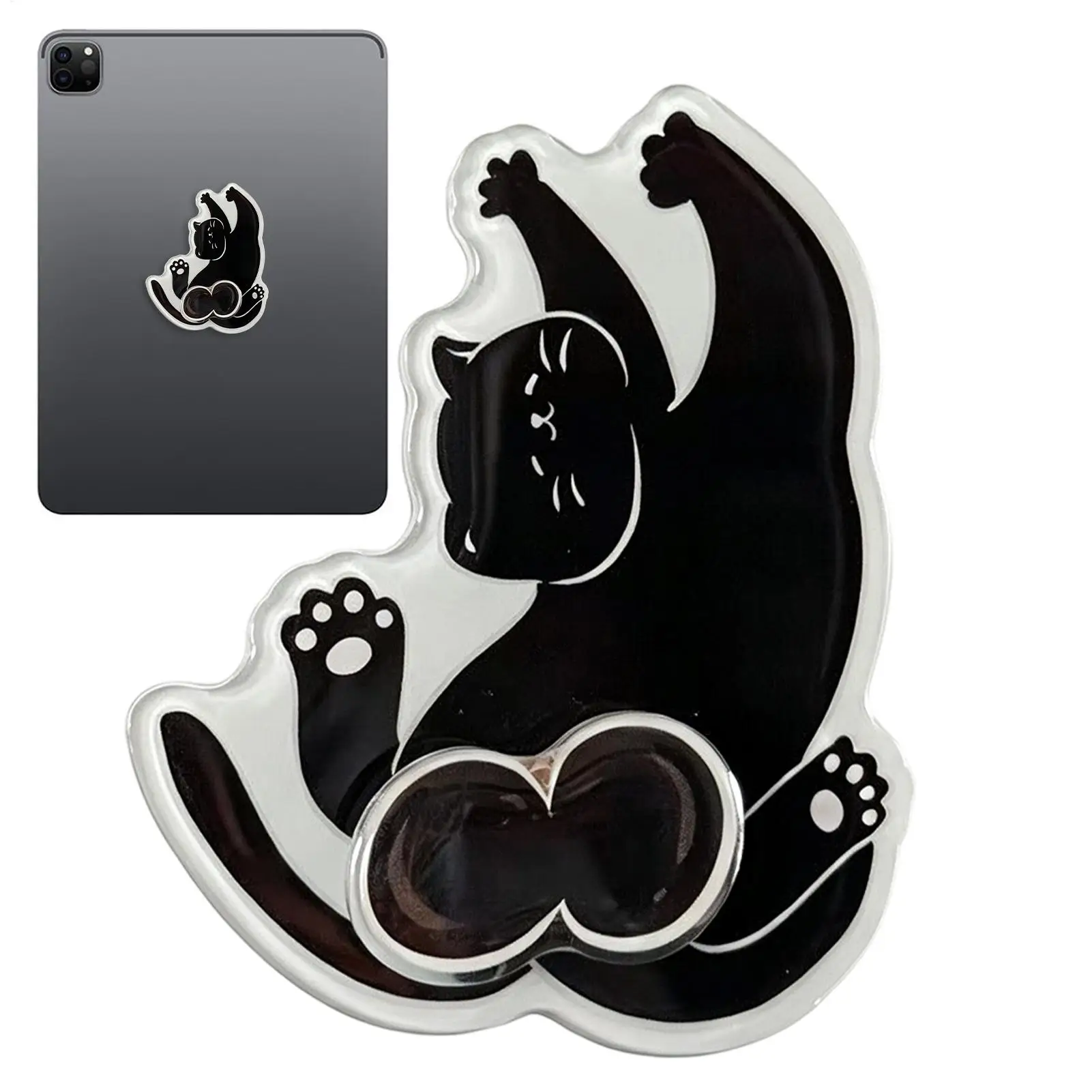 Cute Cat Fridge Magnets Rotating Cartoon Refrigerator Magnet Interactive Kitchen Decor Magnetic Decoration For Home Office