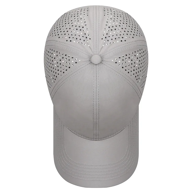 Light weight Hiking Sun Cap for Men and Women Quick-Dry Laser-Punched Breathable Hat Outdoor Baseball Cap